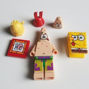 Sponge Bob Square Pants LEGO Mini Figures Lot